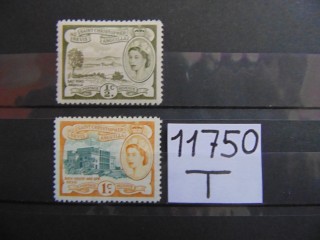 Фото марки Британский Невис 1954г **