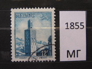 Фото марки Марокко 1955г