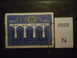 Фото марки Финляндия 1984г