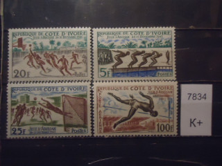 Фото марки Берег Слоновой Кости 1961г (6,5€) **