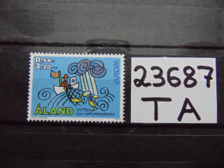 Фото марки Аландские Острова марка 2001г **
