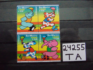 Фото марки Сан Марино серия 2000г **