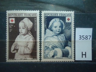 Фото марки Франция 1951г серия **