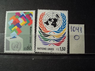 Фото марки ООН серия 1991г **
