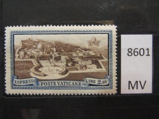 Фото марки Ватикан 1933г *