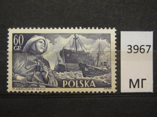 Фото марки Польша 1956г *