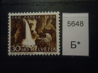 Фото марки Швейцария 1954г (5,5€) **