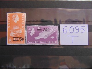 Фото марки Брит. Южная Георгия 1971г **