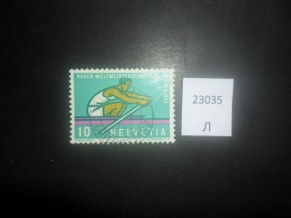 Фото марки Швейцария 1962г