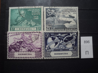 Фото марки Бермуды серия 1949г