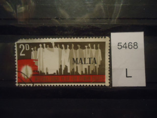 Фото марки Мальта 1968г