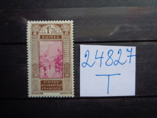 Фото марки Французская Гвинея 1927г *