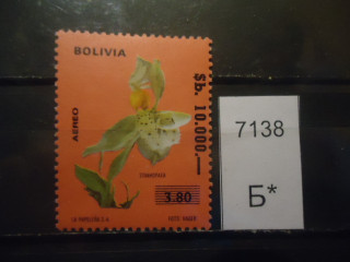 Фото марки Боливия 1984г (16€) **