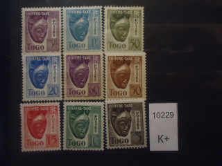 Фото марки Того 1941-42гг *