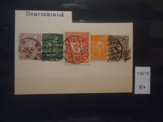 Фото марки Германия вырезка из конверта