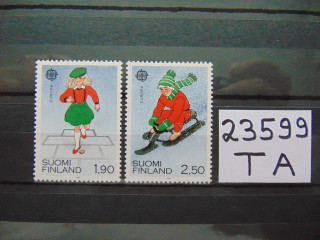 Фото марки Финляндия серия 1989г **