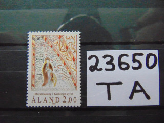 Фото марки Аландские Острова марка 1990г **