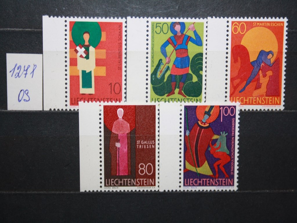Фото марки Лихтенштейн 1967г **