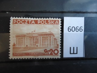 Фото марки Польша 1937г *