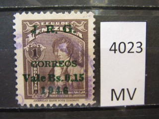 Фото марки Венесуэла 1947г