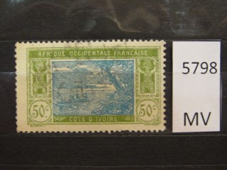 Фото марки Берег Слоновой Кости 1922г
