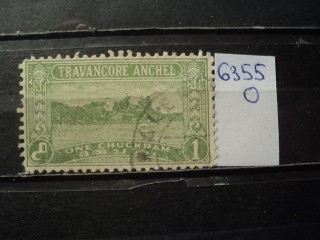 Фото марки Индийский штат Траванкор 1939г