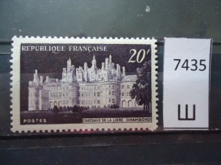 Фото марки Франция 1952г **