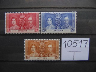 Фото марки Британская Антигуа серия 1937г **
