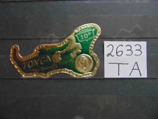 Фото марки Тонга авиапочта 1964г *