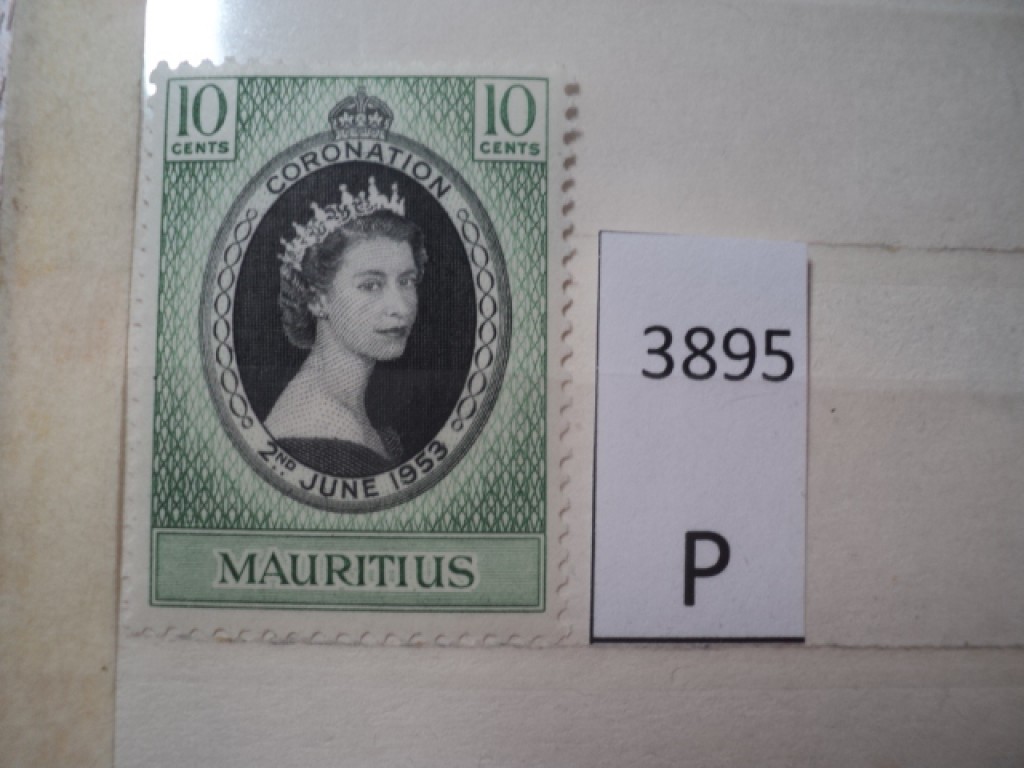 Фото марки Брит. Маврикий 1953г **