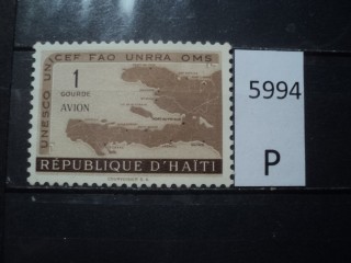 Фото марки Гаити 1958г *