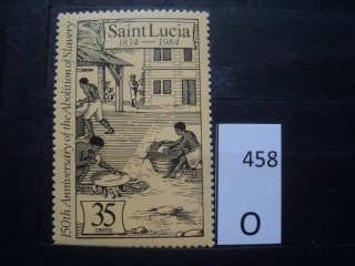Фото марки Брит. Ст. Люсия 1984г **