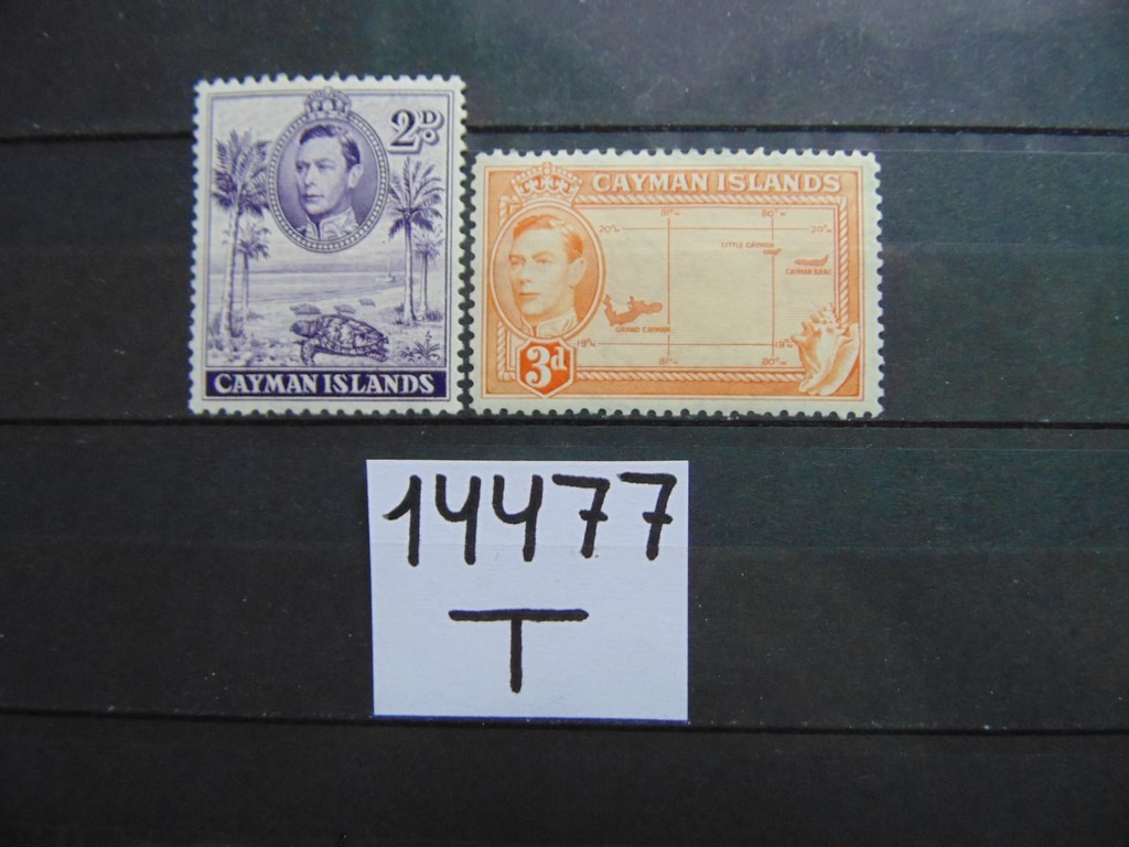 Фото марки Британские Каймановы острова 1938г *