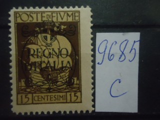 Фото марки Фиуме 1924г **