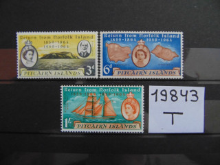 Фото марки Британские Острова Питкерн серия 1961г *