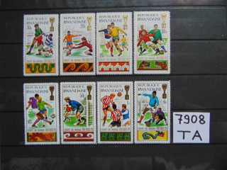 Фото марки Руанда серия 1970г **