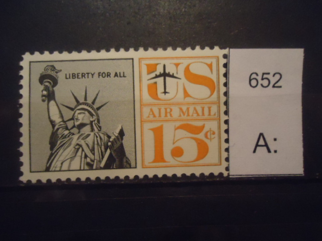 Фото марки США 1961г **