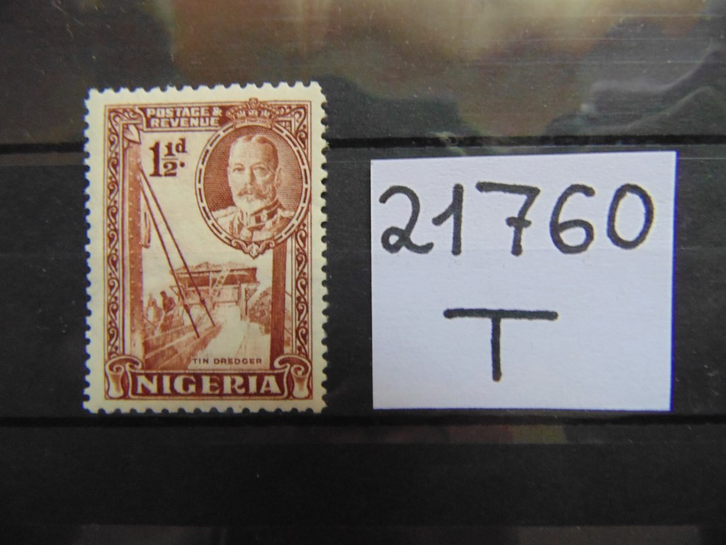 Фото марки Британская Нигерия 1936г *