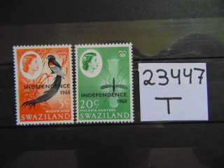 Фото марки Британский Свазиленд 1968г **