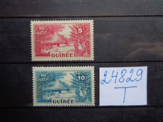 Фото марки Французская Гвинея 1938г **