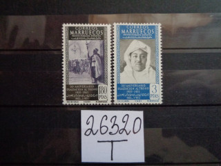 Фото марки Испанское Марокко 1955г **