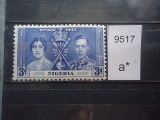 Фото марки Брит. Нигерия 1937г *