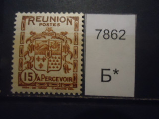 Фото марки Франц. Реюньон 1933г **