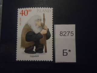 Фото марки Исландия 2000г **
