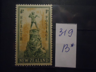 Фото марки Новая Зеландия 1945г **