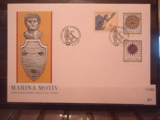 Фото марки Швеция конверт