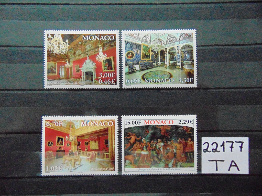 Фото марки Монако серия 2001г **