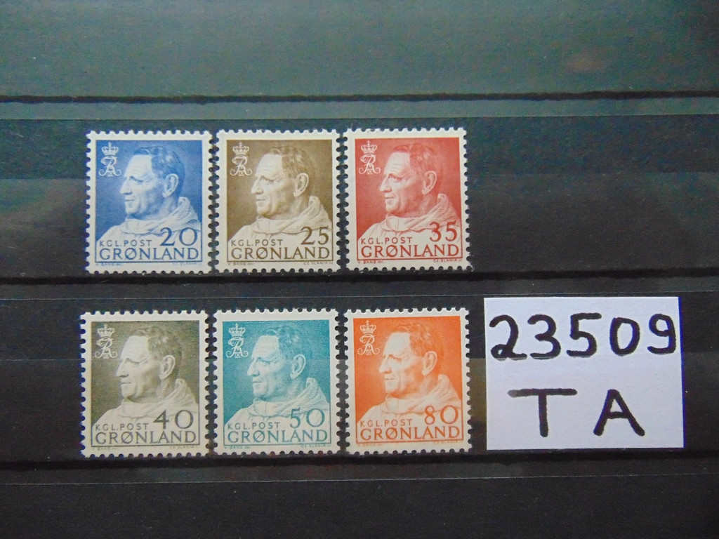 Фото марки Гренландия серия 1963г **