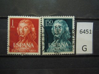 Фото марки Испания 1961г серия