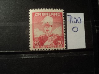 Фото марки Гренландия 1946г **